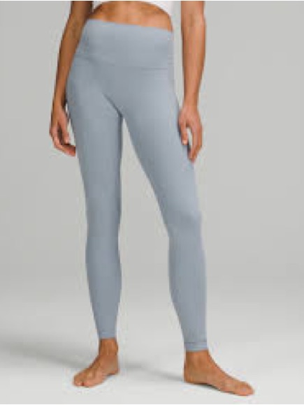 Nwt Size L Seamless High-Rise Light Gray Leggings For Women